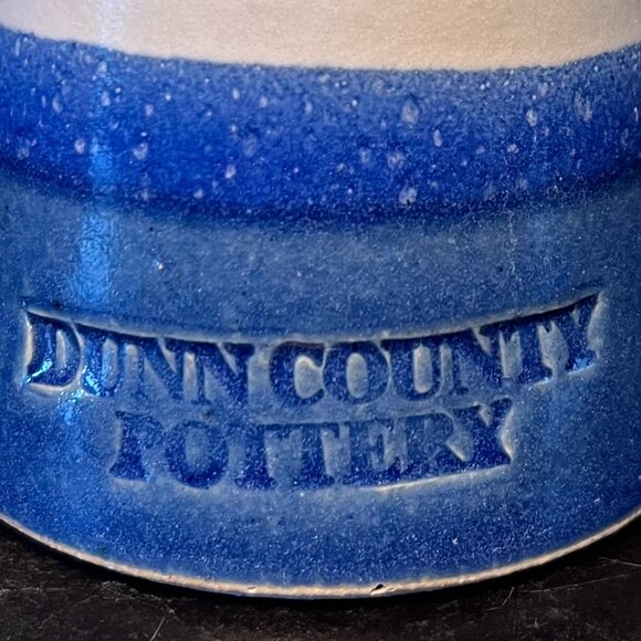 Two (2) Handcrafted Dunn County Pottery Mugs ~ Dipped Glaze ~ Made in Wisconsin - Picture 6 of 12